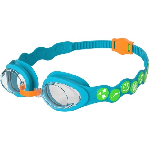 Speedo Infant Spot Goggle Blauw/Groen Unisex Zwembril - Maat One Size
