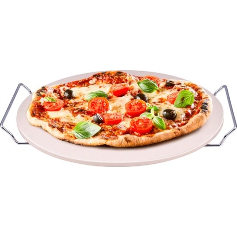 BBQ Collection Ovensteen - Bak Pizza, Brood, Toast, etc - Heerlijk Knapperig - ⌀ 33 cm