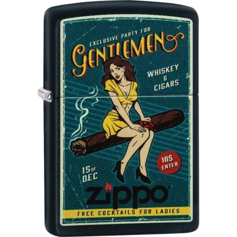 Aansteker Zippo Cigar Girl