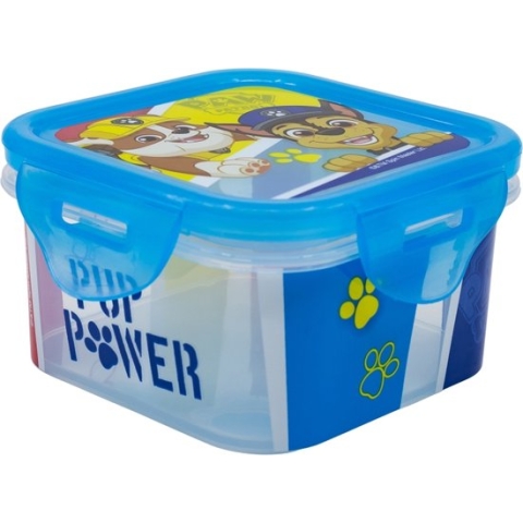 Paw Patrol - Nickelodeon - koekendoos - bewaardoosje. Maat 10 x 10 x 6 cm. (BrxBrxH)