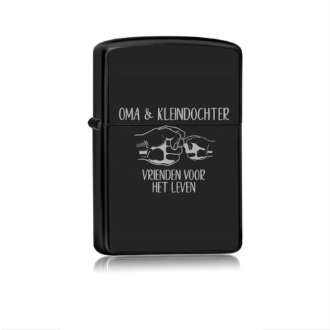 Aansteker Zwart - Oma & Kleindochter