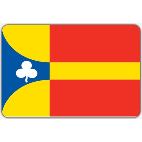 Vlag Wijnjewoude - 200 x 300 cm - Polyester