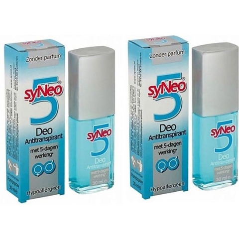 SyNeo 5 Deodorant Anti-Transpirant 2x30ml