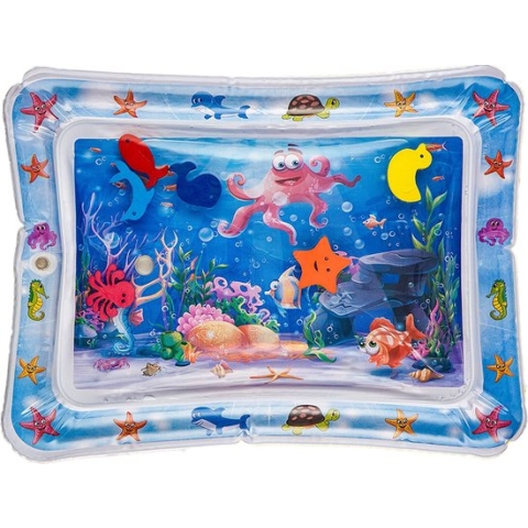 Frummel Waterspeelmat Baby – Watermat – Speelkleed – Opblaasbaar – Waterspeelgoed Baby - Kraamcadeau - Octopus