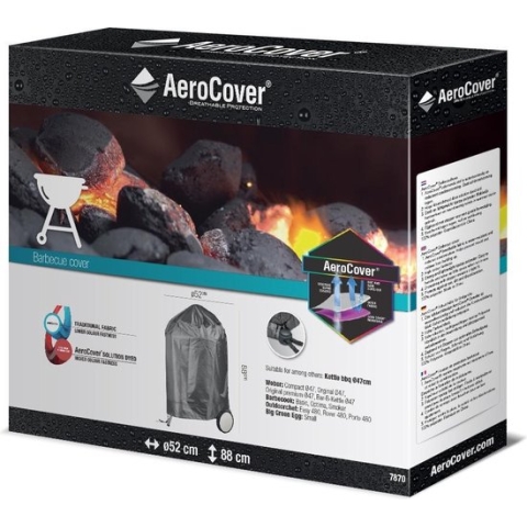 AeroCover bbq hoes ø52cm - antraciet