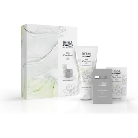 Therme - Zen White Lotus EDP 30 ml + Shower Gel 200 ml geschenkset (2-delig)