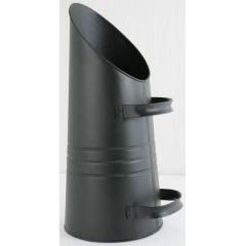 Dario Authentieke Kolenemmer - Dario Pelletemmer - gemaakt van metaal - zwarte poedercoating - groot model