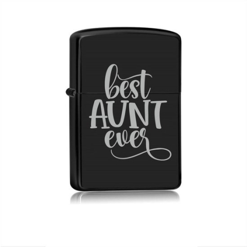 Aansteker Zwart - Best Aunt Ever