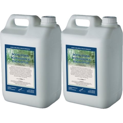 Bodylotion Rozemarijn & eucalyptus - 5 Liter - set van 2 stuks