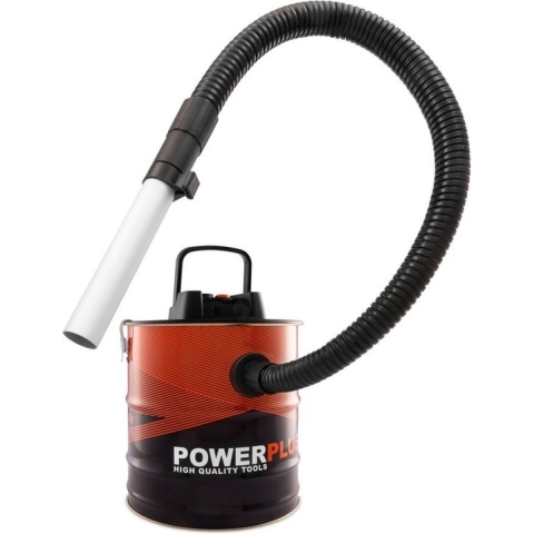 Powerplus Dual Power POWDP6020 Aszuiger - 20V - Opvangbak 20L - Excl. accu en lader - Incl. vervangbare filter - Geschikt voor open haard, werkplaats, barbecue en kachel