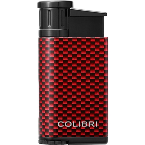 Colibri Aansteker Evo Carbon Fiber Red