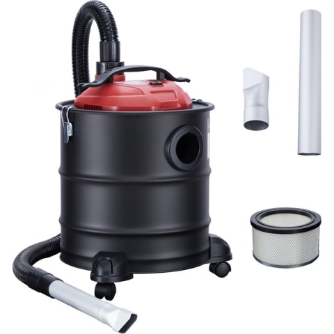 AREBOS Aszuiger - 20 L - 1200 W - incl. HEPA Filter - Geschikt voor barbecue en kachel