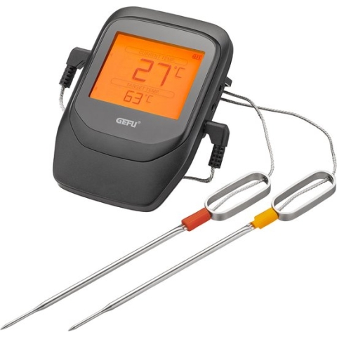 Vlees en Grill Thermometer, Bluetooth, Inclusief 2 Sonden - Gefu | CONTROL+