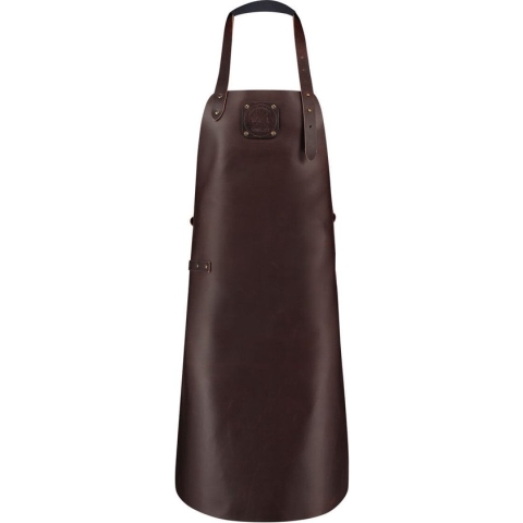 Leren schort donkerbruin Witloft - XL