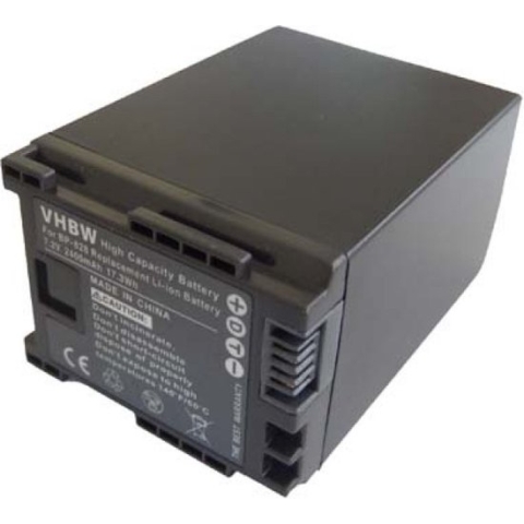 Camera accu compatibel met Canon BP-828 / 2400 mAh