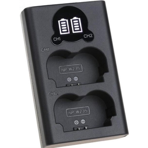 McoPlus Duocharger USB Fuji NP-W235
