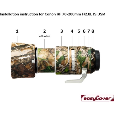 easyCover Lens Oak For Canon RF 70-200mm f/2.8 L IS USM F...