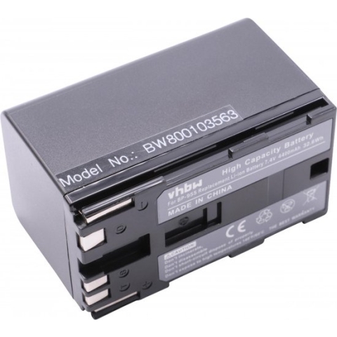 Camera accu compatibel met Canon BP-955 / 4400 mAh