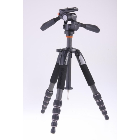 Vanguard Alta+ 225CP Carbon Statief - Macro - Vlog - Tafel-vloer Model - 810 Gram - Incl Kop