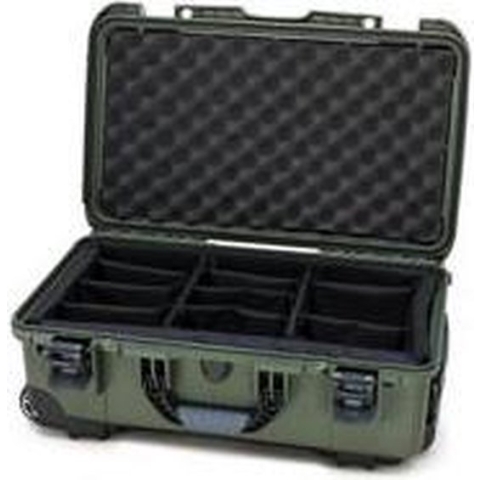 Nanuk 935 Case w/padded divider - Olive