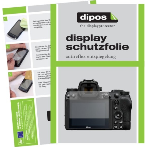 dipos I 2x Beschermfolie mat compatibel met Nikon Z 7II Folie screen-protector