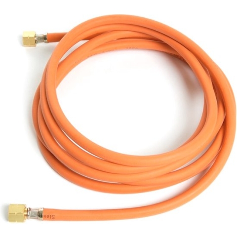 SIEV gasslang, 3/8L-3/8L vast, le 5m, diam 6.3mm, slang rubber