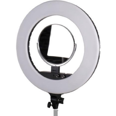 Studioking Ringlamp Set Led 100w 54 X 45 Cm Wit 5-delig