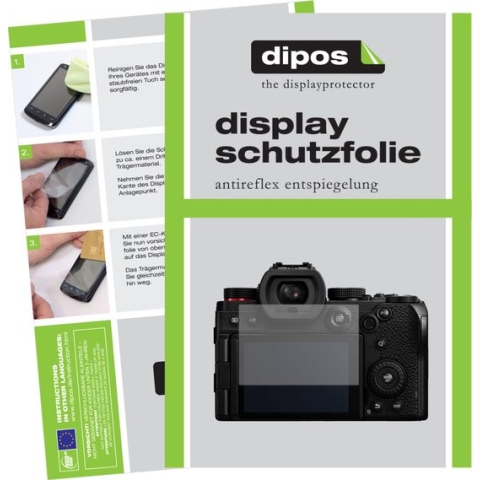 dipos I 6x Beschermfolie mat compatibel met Panasonic Lumix DC-S5 Folie screen-protector