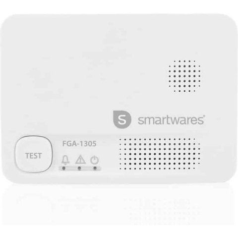 Smartwares Koolmonoxidemelder FGA-13051 - 10 Jaar sensor - BSI Gecertificeerd - 85 dB