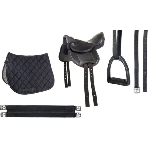 Shettyzadel set -Beginner- Compleet - Zwart - 12 inch