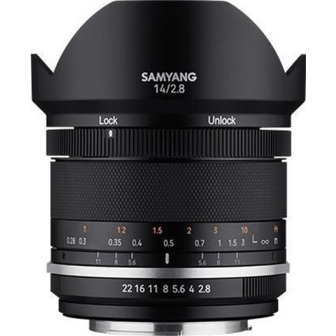 SAMYANG Objectif 14mm f/2.8 MF MK2 Sony FE Garanti 2 ans