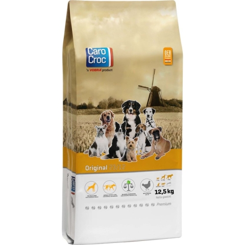Carocroc Premium Original 23/12 12,5 kg - Hond