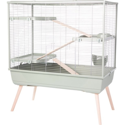 Zolux Neolife 100 Knaagdierkooi - Dierenverblijf - 99x54x114 cm Groen