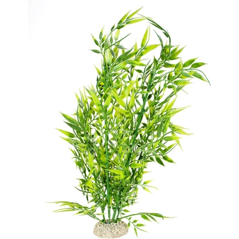 Aqua Della - Aquariumplanten (voeding) - Vissen - Plant Bamboo Xl - Height 37cm Groen - 1st