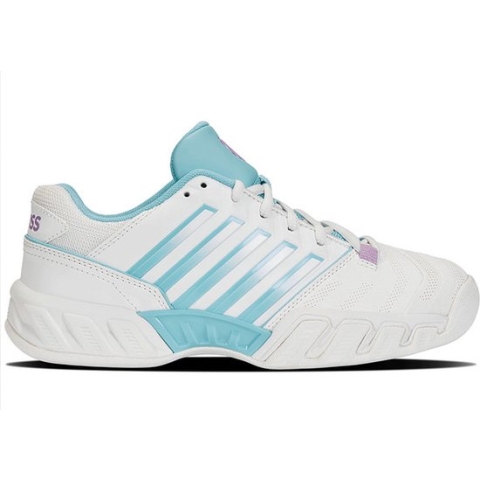 K-Swiss Bigshot Light 4 Indoor Dames - Sportschoenen - Tennis - Smashcourt - White/Blue