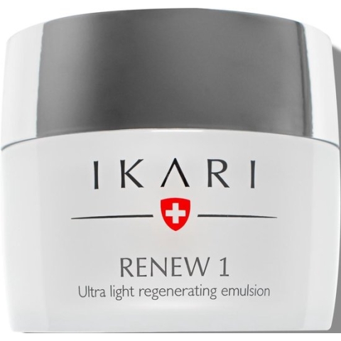 IKARI Renew 1 - Matterende dag- & nachtcrème voor zeer vettige huid - Ultra Light Emulsion (50ml)