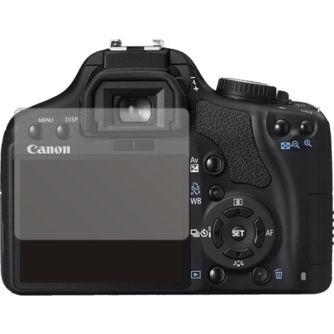 dipos I 2x Beschermfolie mat compatibel met Canon EOS 500D Folie screen-protector