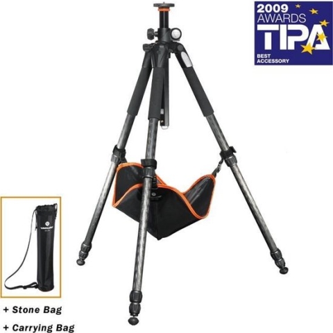 Vanguard Alta Pro 254CT tripod 3 poot/poten Zwart