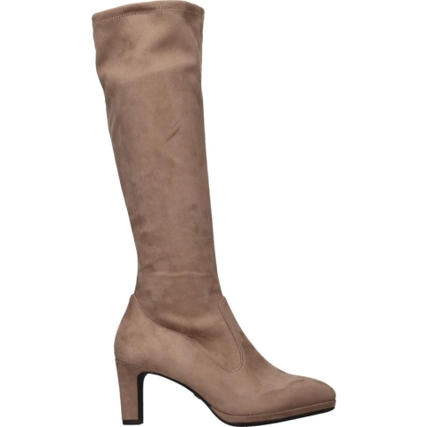 Tamaris Lange Laars - Vrouwen - Taupe - Maat 40