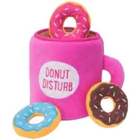 Zippy Paws  - Intelligentie spel - Speelgoed hond - Honden - Puzzel - Donut - Speelgoed voor dieren - honden speelgoed – honden knuffel – honden speeltje – honden speelgoed knuffel - hondenspeelgoed piep - hondenspeelgoed bijten