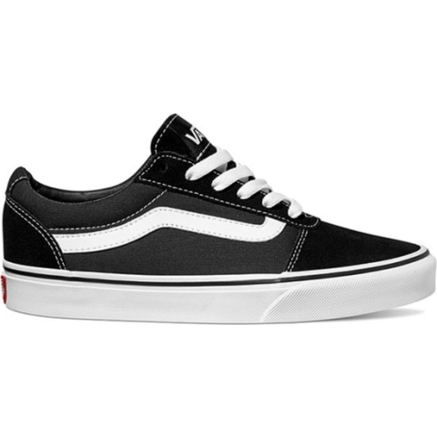 VANS WM Ward (SUEDE/CANVAS)BLACK/WHITE -Maat 37