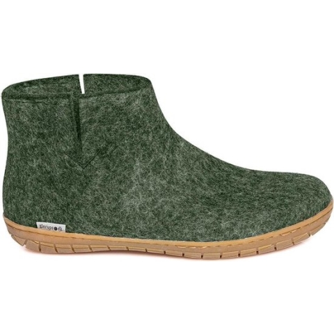 Glerups Laars met rubber zool-Groen-37