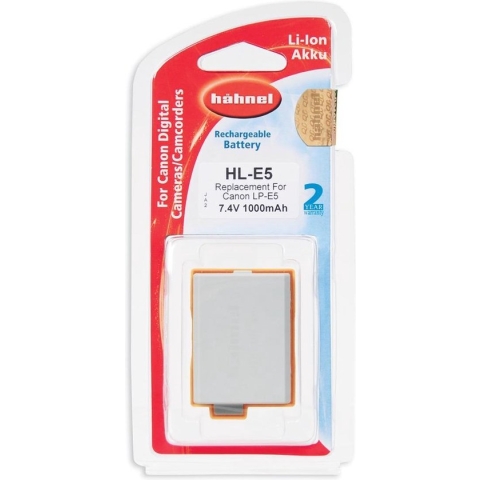 HÃ¤hnel HL-E5 accu - Canon LP-E5 (1000mAh) model