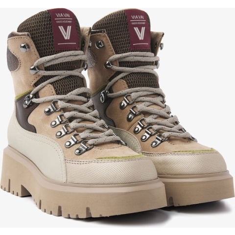 VIA VAI Ziva State Veterboots - Beige Bruin Brons - Maat 40