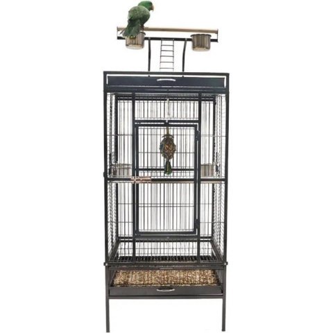 Keddoc Vogelkooi Conure Swift - Kooi - Antraciet