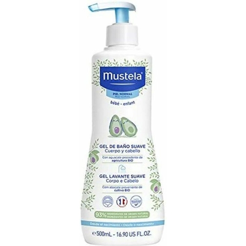 Mustela Bebé-niño Gel De Baño Suave 500 Ml