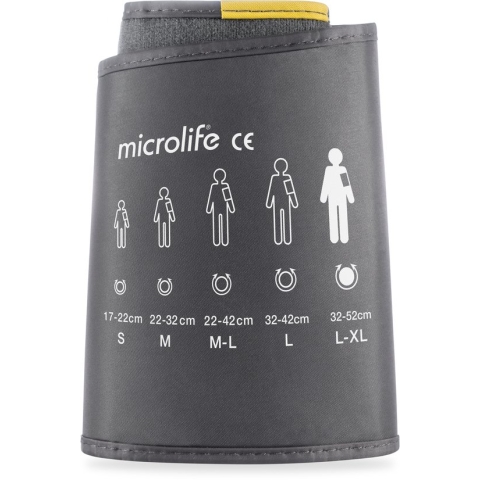 Microlife Flexibel Manchet - Maat L-XL (32-52cm) - Klinisch gevalideerd - Geschikt voor brede armomtrek en alleen te gebruiken met een Microlife Bovenarm Bloeddrukmeter
