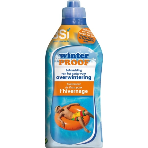 BSI - Winterproof - Behandeling van uw zwembadwater voor overwintering - Effectief en goed voor het milieu - Zwembad - Spa - 1 l voor 20 000 l