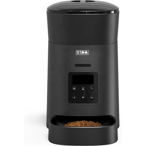 Staza - Automatische voerbak kat en hond - Voerautomaat - Voerdispenser