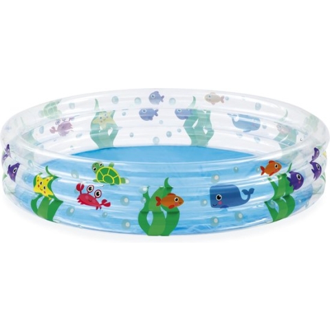 Bestway - Deep Dive 3-ring Kinderzwembad - 152 x 30cm - rond